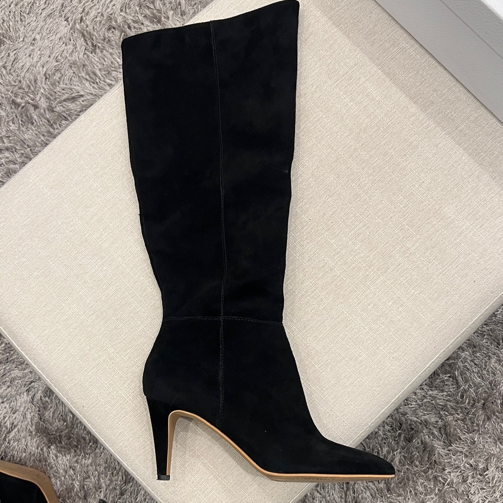 Dolce Vita Black Heeled Boots